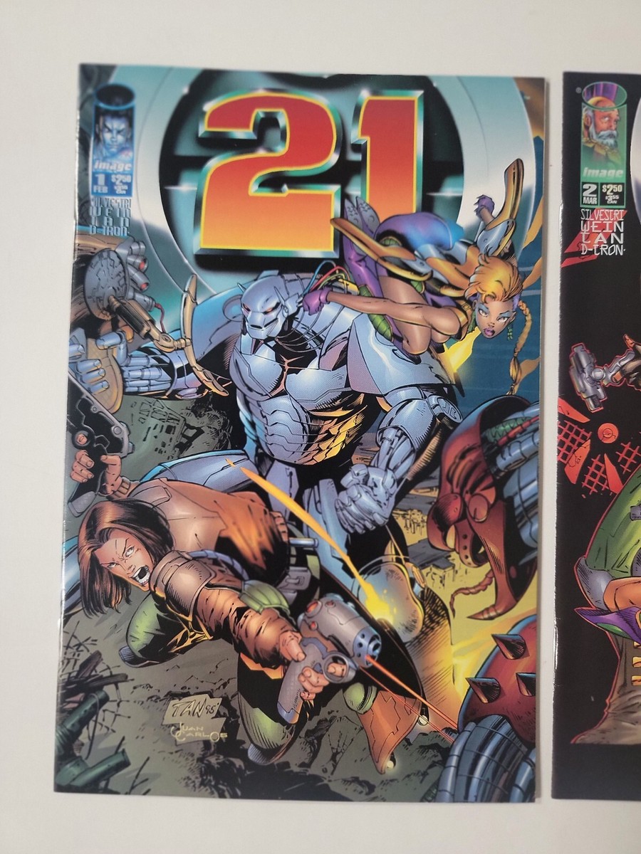 21 Image Comics 1996 Issues # 1 & 2 Lot NM 