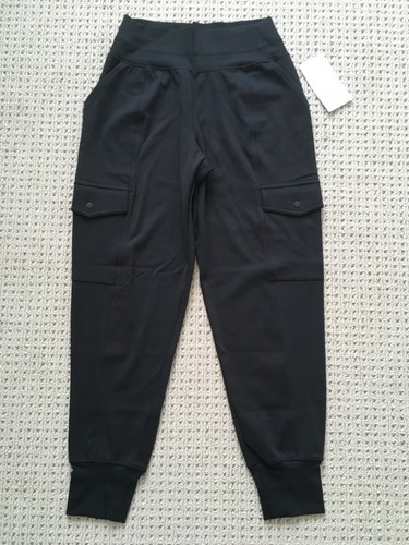 JOGGERS CARGO ATLETA VENICE HIGH RISE EN NEGRO TALLA XS NUEVOS CON ETIQUETAS - Imagen 5 de 10