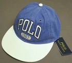 Polo Ralph Lauren Hat Ball Cap Mens OSFA Adjustable Strap Blue White $59