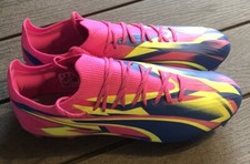 Puma ULTRA ULTIMATE ENERGY FG/AG Men's 9 Soccer Cleats 107540 01 Luminous Pink