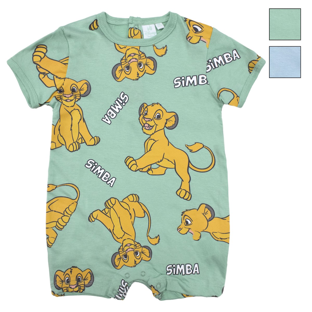 Pagliaccetto Disney neonato il Re Leone in cotone estivo per bimbo