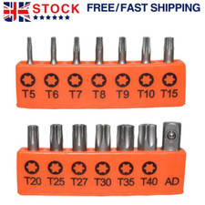 14 Torx Bit Set Hex Star Spanner Tamper-Proof Tri-Wing Screwdriver Security Set