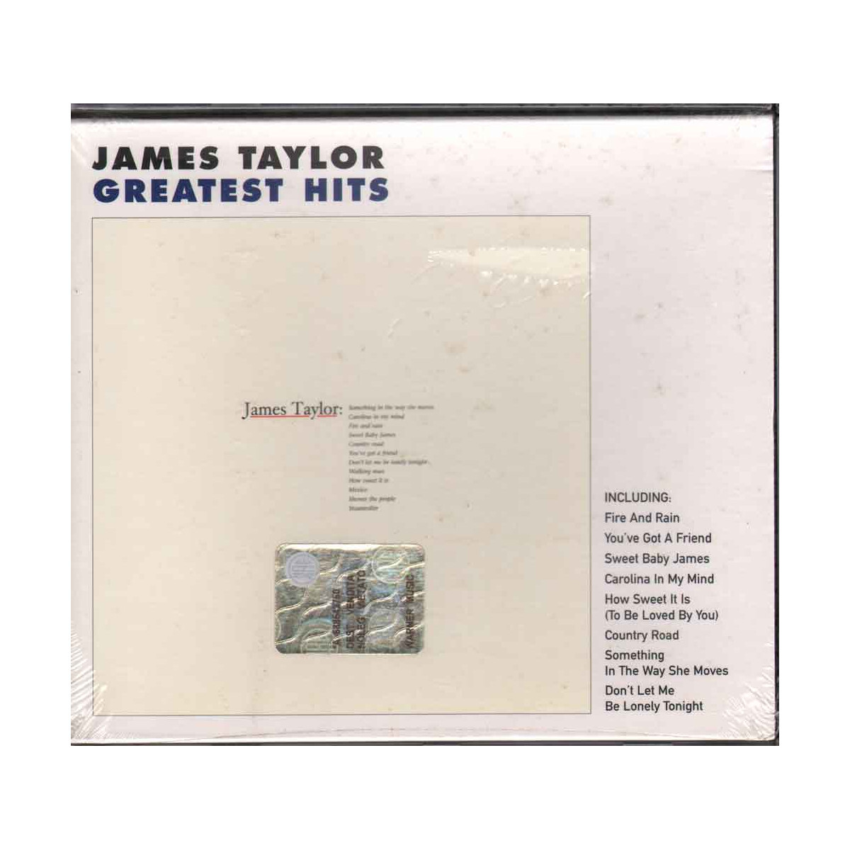 James Taylor CD Greatest Hits - Slipcase / Warner Bros 7599-27336-2 Sealed