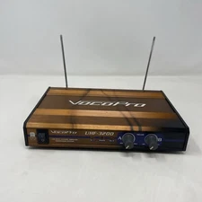 VocoPro UHF Dual Channel Wireless Microphone System Model UHF-3200 Working