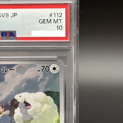 PSA 10 Hop's Wooloo AR 112/100 Battle Partners sv9 Pokemon Card