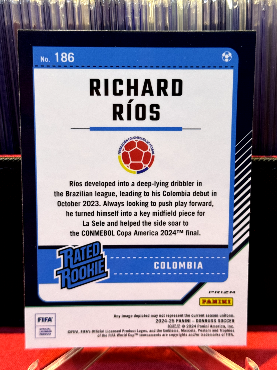 2024-25 Donruss - RICHARD RIOS - Optic Rookie Silver COLOMBIA