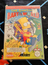 Bart Vs The World Simpsons NES NEW OLD STOCK PAL BITOCHU HELLAS Greek Version
