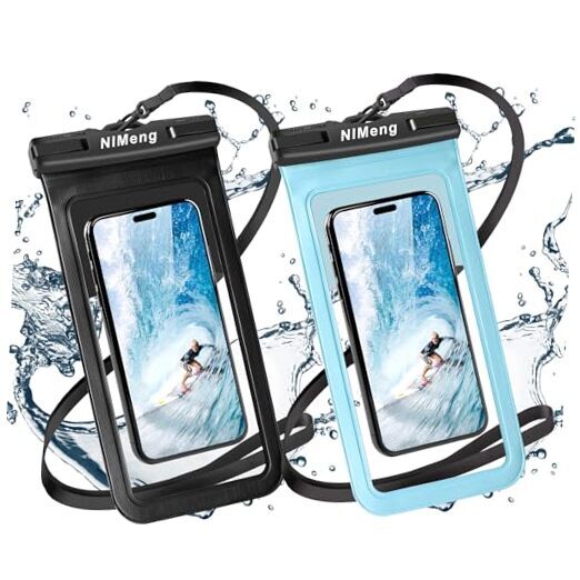 Waterproof Pouch Case for iPhone 15 14 13 12 Underwater Protection