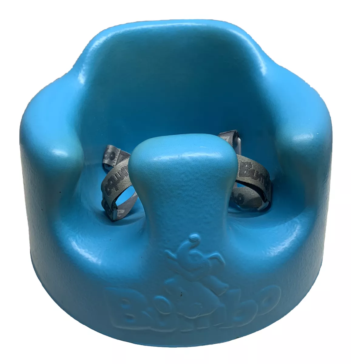 BUMBO Baby Floor Seat With Safety Straps Aqua Teal 3 12Months