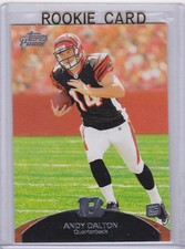 ANDY DALTON ROOKIE CARD Topps Prime 2011 BENGALS Cincinnati Football NFL RC. rookie card picture