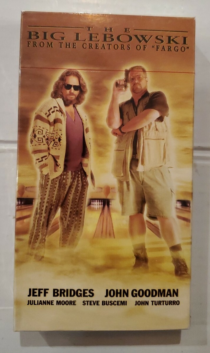 The Big Lebowski (VHS, 1998, Closed Captioned) SEALED 44005653939