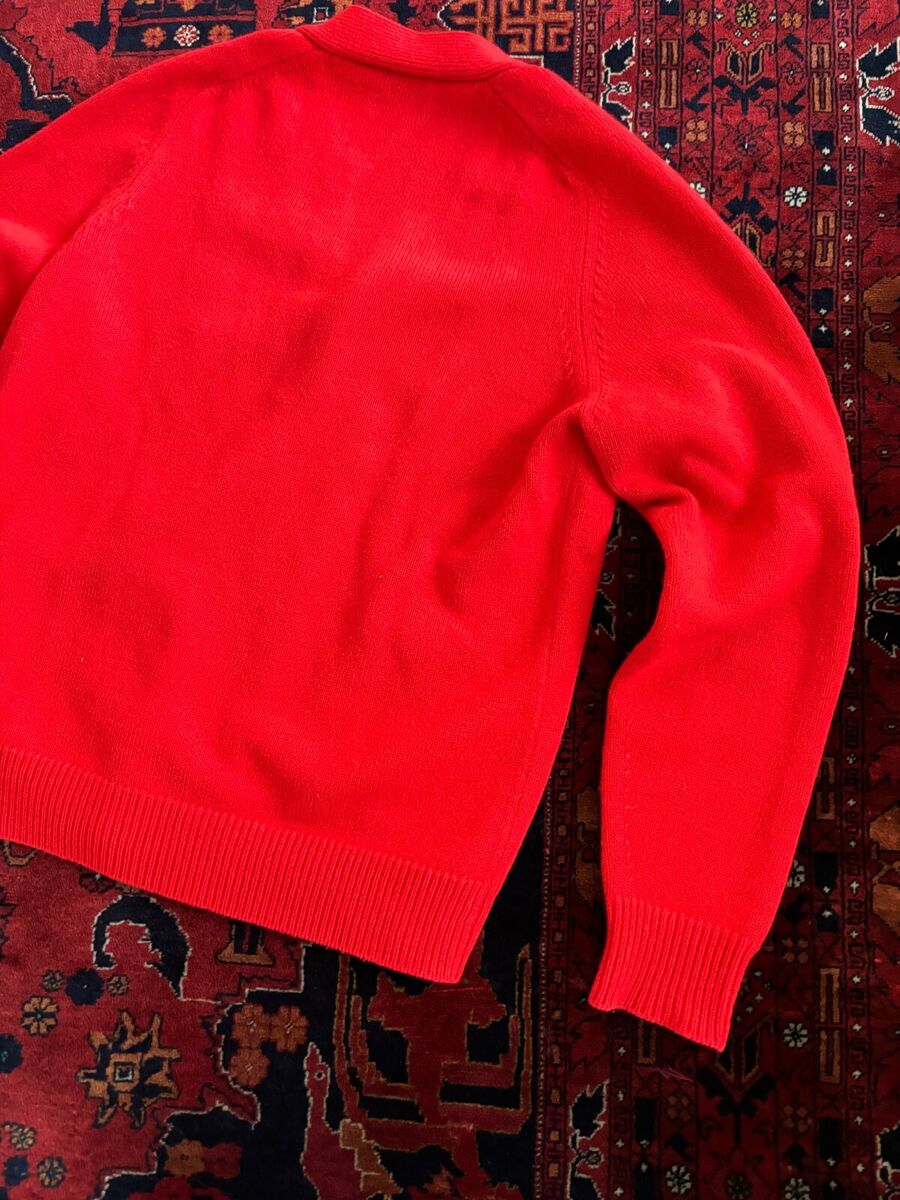 Drake's Red Lambswool 6 Button Cardigan Size Medium | eBay Drake's Red Lambswool 6 Button Cardigan Size Medium | eBay