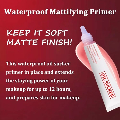 Oil Sucker, Extreme Mattifying Alkaline Primer, Natural matte Primer - Picture 6 of 13
