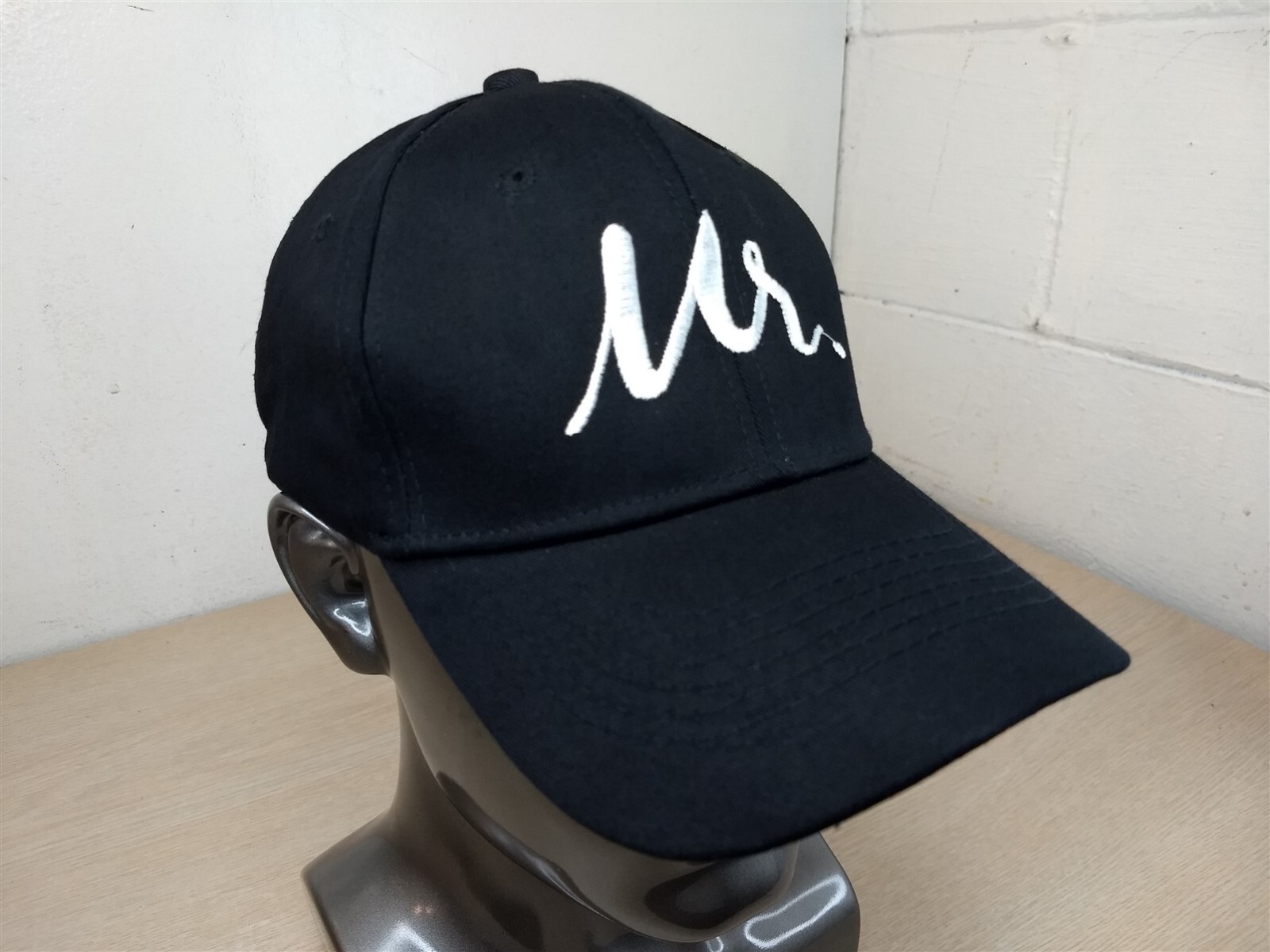 MR. ADJUSTABLE STRAPBACK BASEBALL HAT/CAP, BLACK,… - image 2