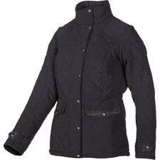 Baleno Halifax Ladies Quilted Jacket Navy Blue Size 6