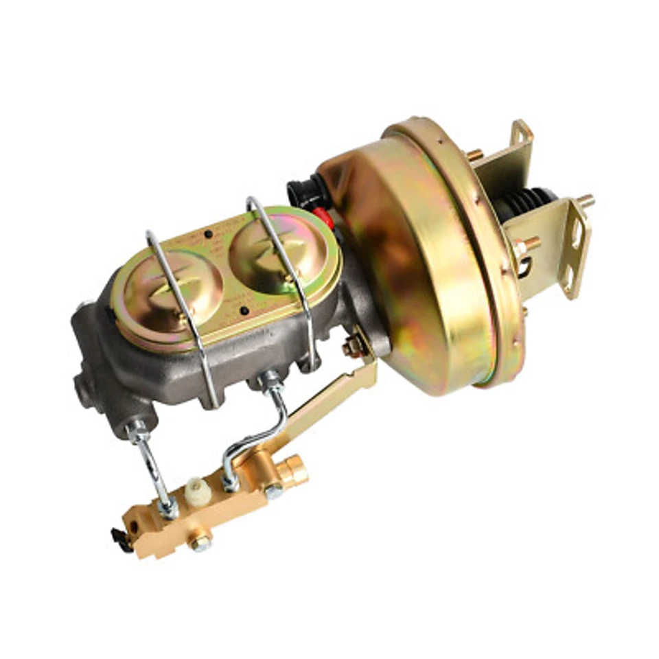 For 1960-1966 Chevy C10 C20 Truck 8" Power Brake Booster Master Disc/Drum Valve - Image 2 of 4