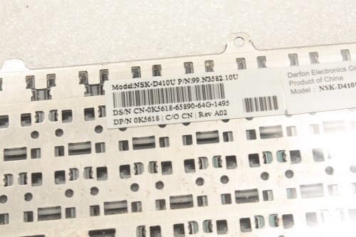 Genuine Dell Latitude D410 Keyboard NSK-D410U K5618 - Picture 3 of 3