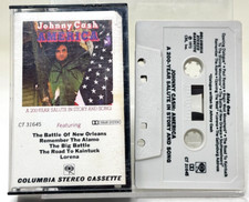 JOHNNY CASH America A 200 Year Salute In Story And Song Vintage Cassette CT31645