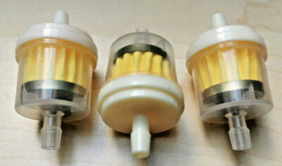 3x Benzinfilter Spritfilter Kraftstofffilter Roller Motorrad Quad Mofa Auto ATV
