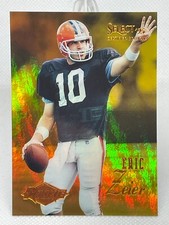 Eric Zeier 1995 Select Certified Edition Mirror Gold #116 Rookie Card