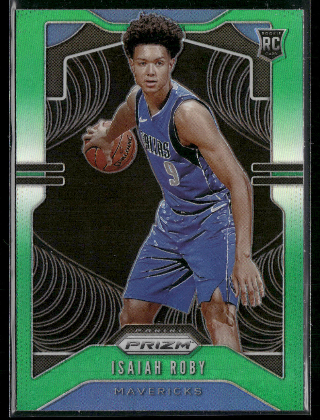 2019-20 Panini Prizm Isaiah Roby #283 Prizms Green NM-MT