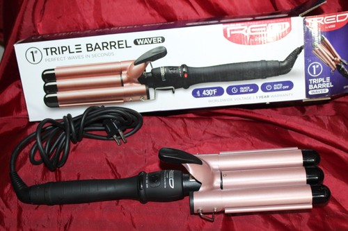 RED by KISS Ceramic Tourmaline Professional Curling Iron Hair Waver 1" - Picture 3 of 5