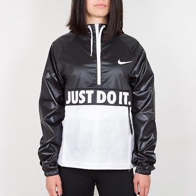 women's nike black windbreaker