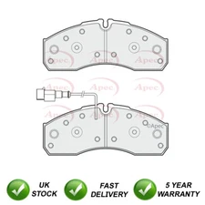 Brake Pads Set Front SJR Fits Nissan Cabstar 2006-2013 2.5 D dCi 3.0 #2