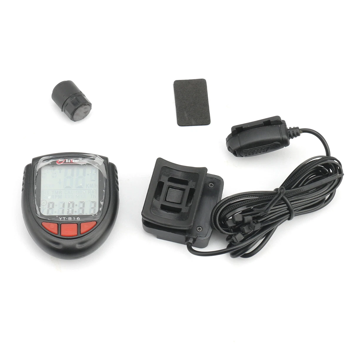 Bike Speedometer Computer Bicycle Code Table Set Waterproof Mechanical Odometer