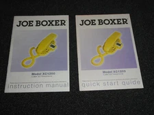 JOE BOXER  Telephone Model XC1200 Instruction & Quick Start Guides