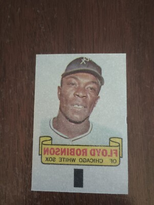 1966 Topps Rub-Offs (Floyd Robinson) (EXMT)