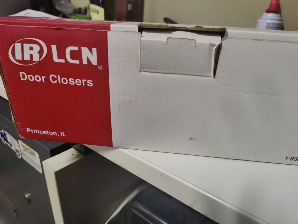 INGERSOLLRAND LCN SUPER SMOOTHEE DOOR CLOSER 4041 ALUM FINISH NEW IN