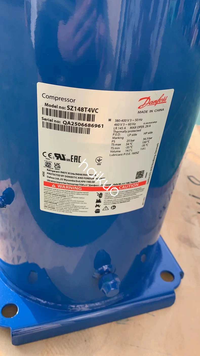 1pcs new Danfoss compressor SZ148T4VC Shipping DHL or FedEX