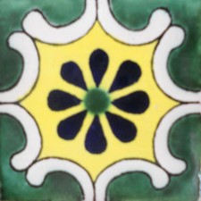 C096 Mexican Tile sample 4x4 inch, we combine shipping GET WHAT YOU NEED