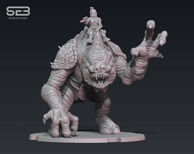 Daimyo Beast Master - SEB Miniatures | Legion compatible - 3D printed