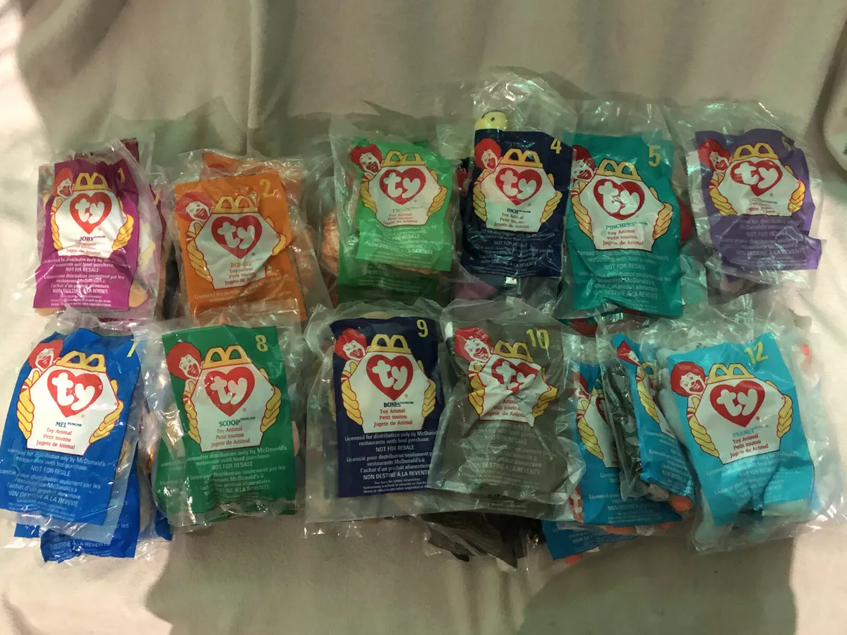 Mcdonalds beanie 2024 babies ebay