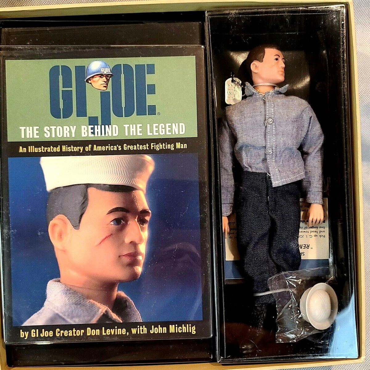 GI Joe Action Sailor Masterpiece Edition Deluxe Book and