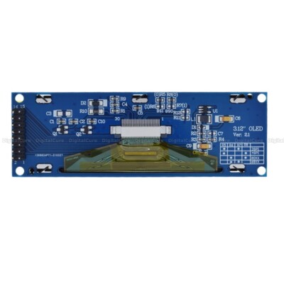 2,4 inch OLED-weergavemodule - 128 x 64 resolutie, SPI/I2C