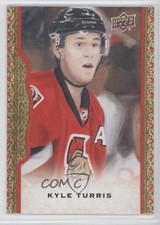 2014-15 Upper Deck Masterpieces Red Framed 85/100 Kyle Turris #24 a3q