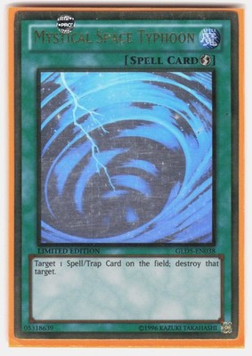 Mystical Space Typhoon GLD5-EN038 Gold Series: Haunted Mine Yu-Gi-Oh Limited LP