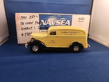 JIM BEAM DISTRICT 1 1938 CHEVY PANEL 1995 DIECAST ERTL BANK F324 1 / 500 No Box