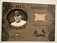 2003 Donruss TIMELESS TREASURES ROGERS HORNSBY GOLD CEO 