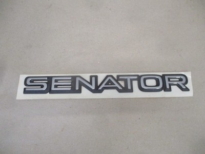Opel Senator A Emblem Schriftzug Modellzeichen  SENATOR  Heckklappe NEU orig. GM