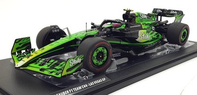 Solido 1/18 Scale Diecast S1814103 Kick Sauber F1 Team C44 #24 Las Vegas GP Zhou