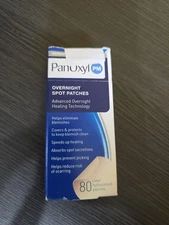 PanOxyl PM Advanced Overnight Spot Patches 70 Single Use Clear Patches Free Ship