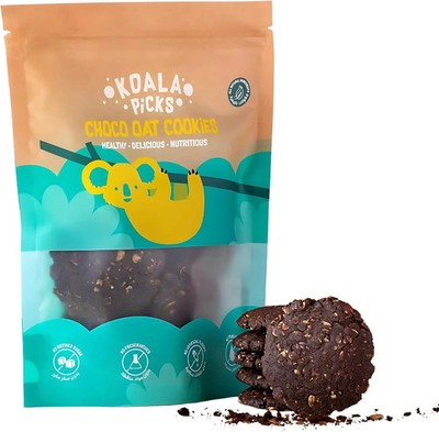 Koala Picks Choco Oat Cookies - 8 pcs/160g pack - Delicious Chocolate