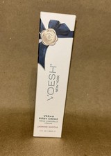 Voesh Vegan Body Creme Organic Lotion jasmine Soothe 3 OZ NIB Avocado/olive oil