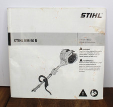 STIHL KM 56 R Instruction Manual – English/Spanish – Used, Intact