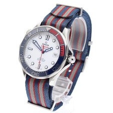 OMEGA SEAMASTER 300 007 LIMITED EDITION COMMANDER 41mm SS White Dial #C258