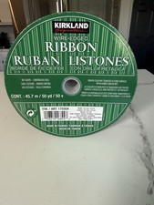 Kirkland Wire-Edged Ribbon 2.5" Wide 50 YD Pine Cone Wire Edged